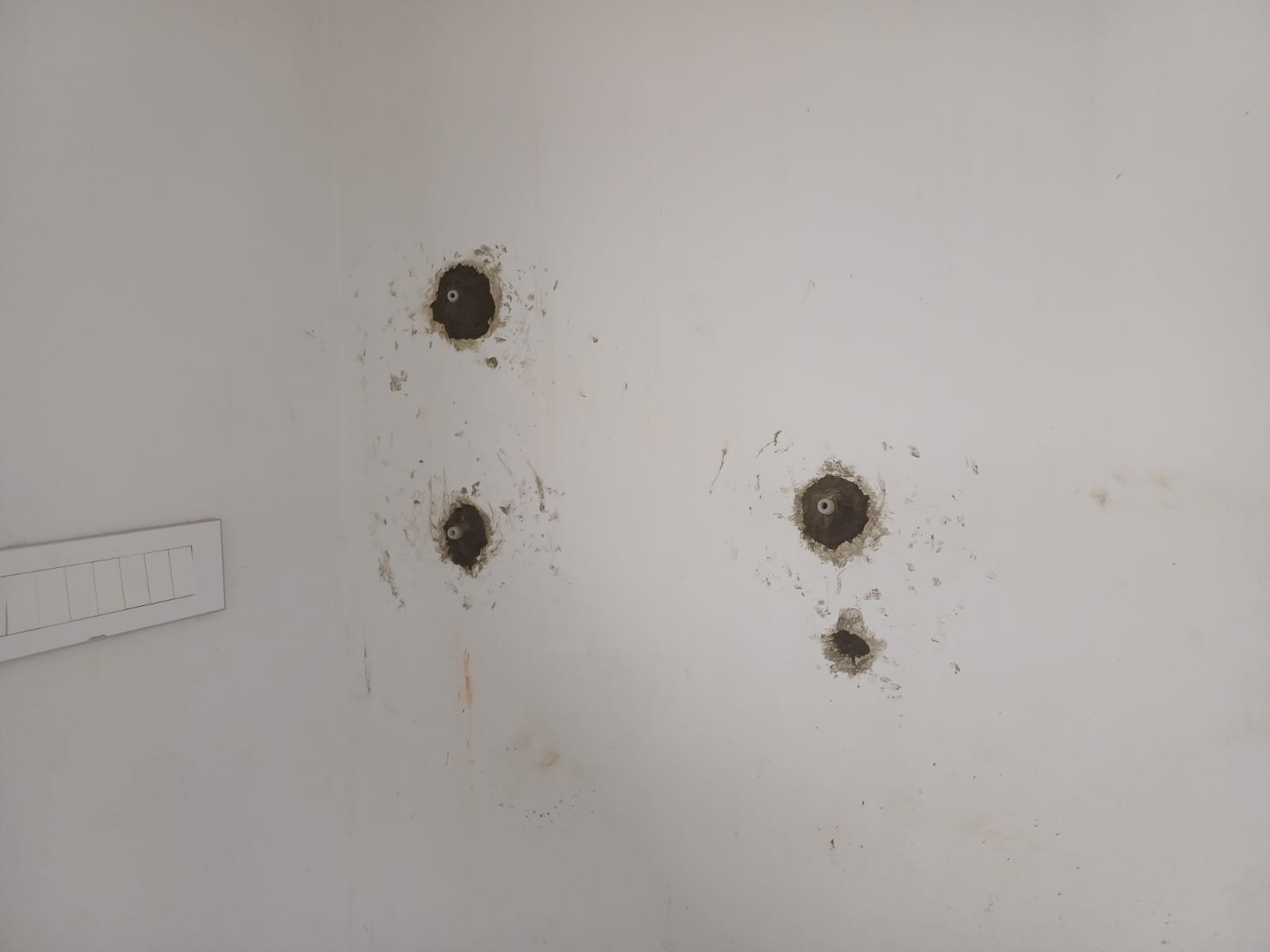 Pressure grouting work