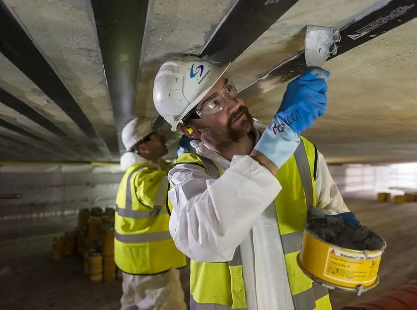 FRP structural strengthening